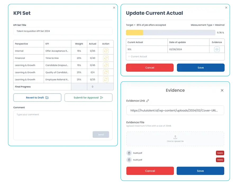 KPI update AI KPI generator - hulutarget